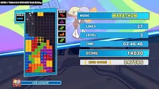 ぷよぷよテトリス２　プレイ