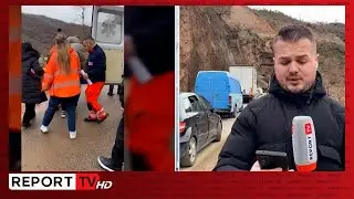 Rrëshqitjet e dheut bllokojnë aksin Librazhd–Qafë Thanë! Ambulanca ngel në mes të rrugës