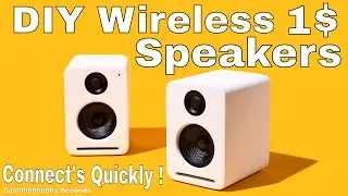 Wireless Induction Speaker - No Bluetooth No Wifi but connects in 0.01 Seconds