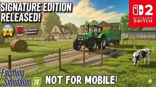 Что ждёт мобильных игроков? Farming Simulator 26? Наконец-то вышла Signature Edition!