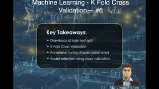 Machine Learning Session - K - Fold Cross Validation