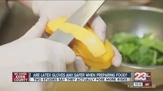 Latex gloves not as safe as you think.