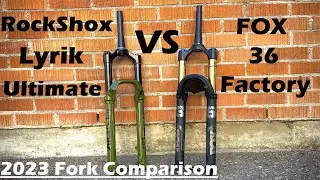 2023 Fox 36 Factory против RockShox Lyrik Ultimate