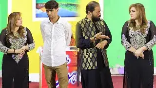 ADA CHAUDRAY AND SHAHID BHOLA | NEW PUNJABI COMEDY STAGE DRAMA | PUNJABI STAGE DRAMA CLIP 2025