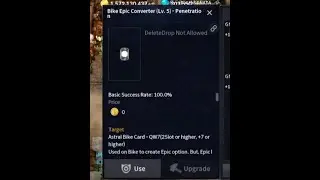 Cabal Mobile - Astral Bike QW7 + Bike Epic Converter Lv.5 Penetration = ?