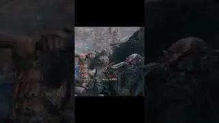 Kartos casually vibing with head chops  #knightlord #godofwar #shorts