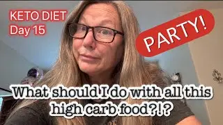 Keto Diet Day 15: Eliminating carb-filled food by having a PARTY! #keto #ketorecipes #ketodiet