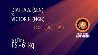 1/2 FS - 61 kg: A. DIATTA (SEN) v. F. VICTOR (NGR)
