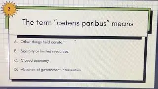 Agricultural Economics and Marketing LEA Review - Question no. 2b