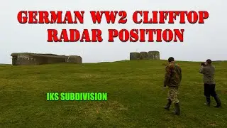 German Luftwaffe Radar Ruins WW2 Bunkers
