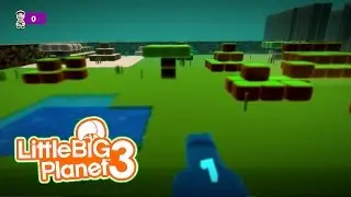 LittleBIGPlanet 3: Minecraft 3D Deluxe [Community Levels] - PS4 Gameplay, Commentary