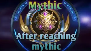 After reaching mythic.relatable? . #mlbb #mobilelegends #miya #zilong