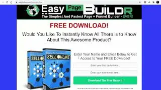 Easy Page Buildr  Review OTO Upsells