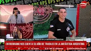Germán Pifffiguer Entrerriano nos cuenta su año de trabajo en la Antártida Argentina