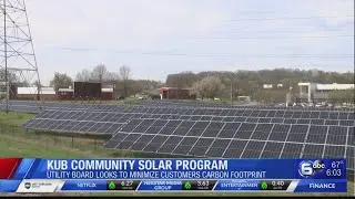 KUB looks to minimize customers carbon footprint