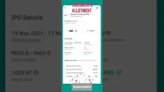 Tarsons IPO allotment in groww app #growwipo#ipoallotmentstatus
