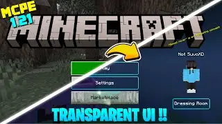 Transparent UI For Minecraft Pe 1.21+