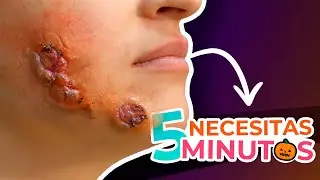 PR&Oacute;TESIS profesionales de SILICONA 🎃 HALLOWEEN 🎃 [Makeup FX ↝ Cosplay]