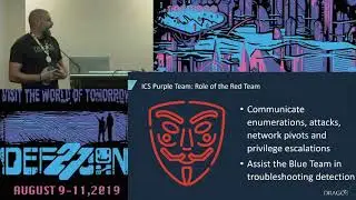 Austin Scott - Purple Teaming ICS Networks - DEF CON 27 ICS Village