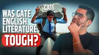 Was GATE 2025 English Literature Tough? Will The Cut-off be Less? 😱 | Quick Analysis