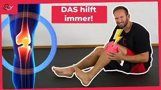 Die beste &Uuml;bung bei Knieschmerzen - Strammer Max (auch nach OP & jedes Alter)