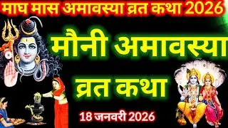 मौनी अमावस्या व्रत कथा | Mauni Amavasya Vrat Katha | Amavasya ki Katha | Magh Amavasya 2026