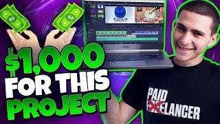 Editors Get Paid $1,000 to Edit This Video! | Freelance Video Editing