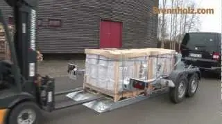 Brennholz komfortabel anliefern