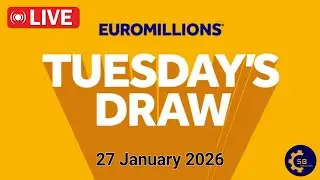 Euromillions draw Live Tuesday 27 January 2026 | Tirage Euromillions en direct | euro million draw