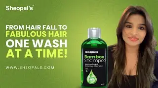 Organic Moisturizing Shampoo | Secret to Long, Dense & Shiny Hair | Sheopal's Bamboo Shampoo