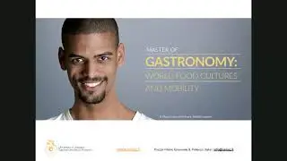 Master of Gastronomy: World Food Cultures and Mobility