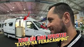 Tour em uma Sprinter USADA. MOTORHOME que Expus na Fenacamping- RS