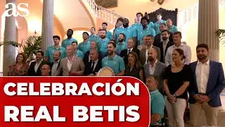 &iexcl;El BETIS es equipo de ACB! As&iacute; ha sido la celebraci&oacute;n en el Ayuntamiento de SEVILLA