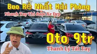 Oto 9tr/1ghế - Rẻ nhất Hải Phòng - Bao Chạy Bắc Nam - Thanh lý hết - Quá Rẻ 0816662386-0976227726