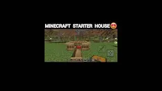 MINECRAFT STARTER HOUSE 🤩