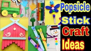 Popsicle Stick /Popstick Craft Activity/ Ice cream Stick Craft ideas
