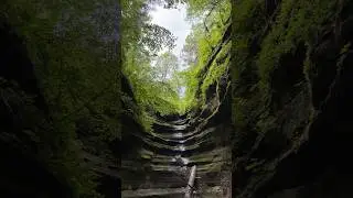 Starved Rock State Park Illinois - hiking road trip with kids