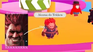 O Akuma do Tekken Apareceu - FallGuys - Ep.02
