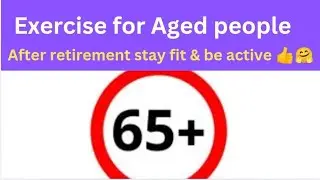 Chair exercise for senior citizens|| Be active in the age of 60's||@SharmlaArun😊😄👍