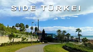 Evrenseki\&Ccedil;olaklı Promenade HEUTE. Antalya Side T&uuml;rkei 1 Dezember 2025  #side #evrensekiheute #heute