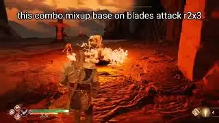 God of war Combo basic mixup blades to axe throw easy way...