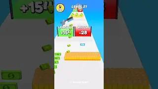 Bullet Stack Run Lvl 21 😅 - My Best Gameplay (New Play Win 🏆) #trending #shorts #gaming
