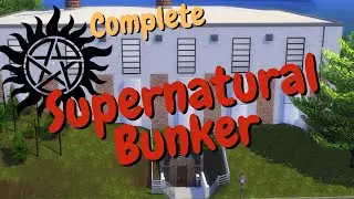 Building the Supernatural Men of Letters Bunker in The Sims 4