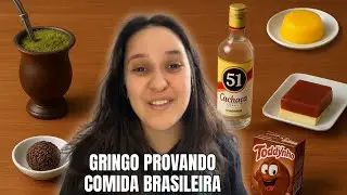 Gringo provando comida brasileira - 2 |Universum