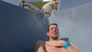 POV of Hamlool&rsquo;s Humps speed slide at Yas Waterworld (February 7th, 2020)