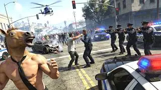 GTA 5 But The Police Lost Control 💀