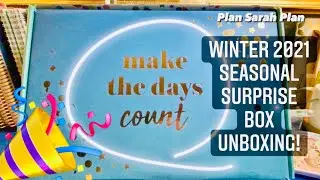 Winter 2021 SEASONAL SURPRISE BOX Unboxing & Thoughts