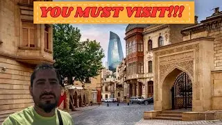 I Came to the Historical Old Town in BAKU #azerbaijan