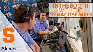 In the Booth with the Syracuse Mets