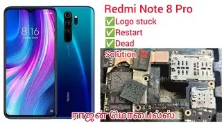 Redmi Note 8 Pro Hang on  Logo Restart Dead problem Solution  | Tamil | 9092202006